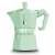 Bialetti Moka Exclusive зелен 3-часов еспресо за готвене на котлон