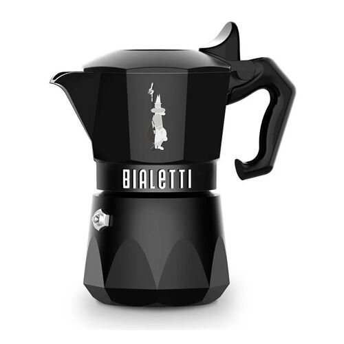 Bialetti Brikka Noir Exclusiv Cafetiera Moka, Negru