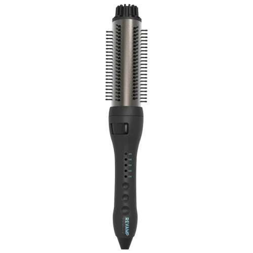Revamp Progloss Perfect Finish Hair Styling Brush, Black