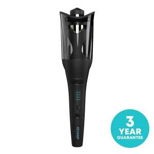 Revamp Progloss Hollywood Curl automatic hair curler, black, with digital temperature control - Hair curler