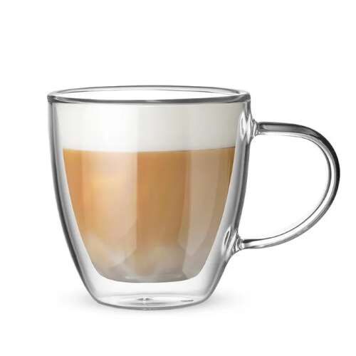 Bialetti CAPRI double-walled glass mug, 160ml