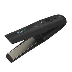 Revamp Progloss Liberate Compact Cordless Haarglätter, schwarz, schräge Ansicht - Haarglätter
