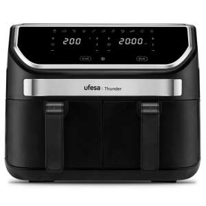 Frytkownica bezdotykowa Ufesa Thunder 9L, 1700W, Czarny - Piekarnik na gorące powietrze