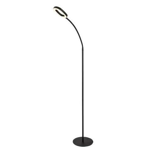 Rábalux Rader fekete LED állólámpa fehér háttérrel