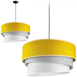 Glimex Abazur Trio Függőlámpa - 45cm