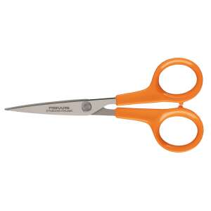 Krajčírske nožnice FISKARS Classic 13 cm, oranžové rukoväte, čepele z nerezovej ocele - Fiskars