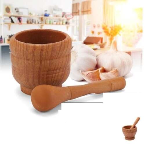 Praktikus Műanyag Mozsár és Törő - 10x9 cm