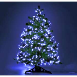 Blue LED Christmas lights string on a Christmas tree - Nonbrand String Light