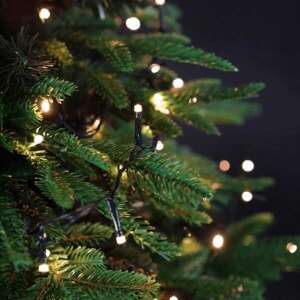 Warm white LED Christmas lights, 100 lights, 8.5 meters long, 8 modes, decorating a Christmas tree - Nonbrand String Light