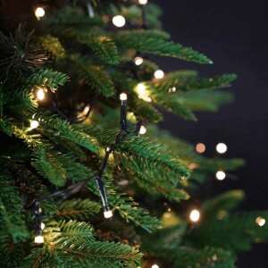 Christmas tree lights, 240 LED warm white fairy lights, 18 meter string lights, 8 modes, Karácsonyfa égősor 8 programmal, 240 LED-es 18m - Melegfehér - Nonbrand String Light