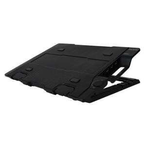 Zalman Max 17 Col Notebook Cooling Pad, black laptop cooler with adjustable angle and USB hub - Computers and Accessory