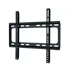 Black steel TV wall mount bracket for 26-42 inch TVs, max 75kg weight capacity - TV Stand and Wall Mount