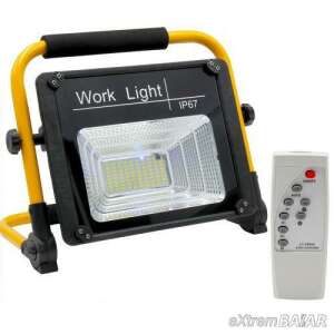 50W Rechargeable Solar LED Work Light with Remote Control, IP67, W743A - Floodlights and Work Lamp