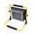 Back view of 50W Rechargeable Solar LED Work Light with Remote Control, IP67, W743A