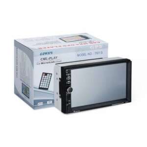 7 inch GPS navigation and multimedia MP5 player, 7021 G model, car stereo system with touchscreen, Bluetooth, FM radio, USB and SD card support - Head Unit