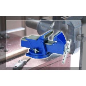 Flinke 150mm Swivel Bench Vise for Woodworking and Metalworking - Vise