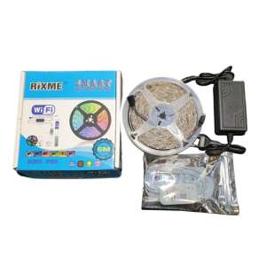 Rixme Smart Bluetooth LED páska 2 x 5 metrov s diaľkovým ovládaním, 10 metrov celkovo, RGB, IP66, WiFi, 600 LED - LED pásy