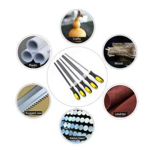 5 piece file set for metal, wood, plastic, leather, and more - Other hand tool