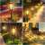 Lămpi solare pentru alei, 6 bucăți, iluminat exterior, decor de grădină, iluminarea unei alei