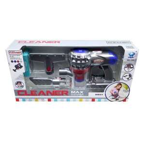 Grey Max Cleaner toy vacuum cleaner for kids, pretend play, with suction - Nonbrand Interactive Kids' Toy