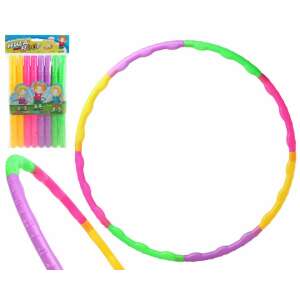 Multicolored Hula Hoop, 8 piece set, for fitness and fun - Hula hoop
