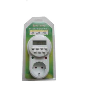 Weekly digital timer plug, easy to use - Socket & Outlet