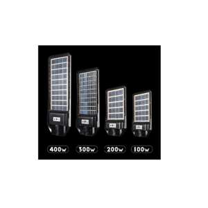 4 különböző méretű FT-400 napelemes utcai lámpa összehasonlítása, 100W, 200W, 300W és 400W - Nonbrand Napelemes lámpa