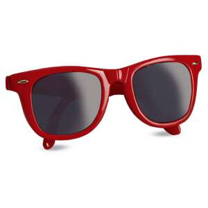 Piros összehajtható napszemüveg UV400 védelemmel - Női napszemüveg