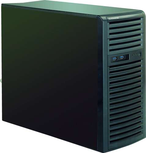 Supermicro server chassis cse-732i-668b, black sc732i desktop cha...