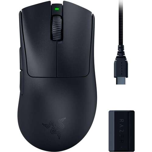 Razer DeathAdder V3 Pro + HyperPolling Wireless Dongle Bundle
