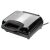 LaFe GFH-001 1000W, 2 slice, XL, Cool Touch, non-stick Black-Silver Waffle Maker 97407917