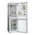 Haier HDPW3618DNPK bottom freezer refrigerator interior, showing shelves, drawers, and compartments