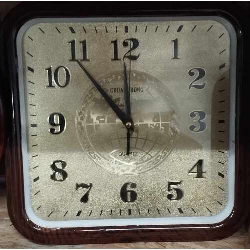 Ceas cubic de perete în două culori - cadran 30 cm 97409055