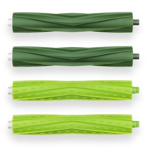 Kwmobile Zestaw szczotek głównych do iRobot Roomba - 4 sztuki - Akcesoria do odkurzacza robota