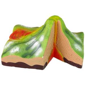 Vulkán Ásatási Készlet - Dinoszaurusz Fosszíliák - 17x13x9cm