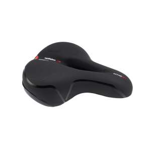 MalTrack B-Comfy300 Active Pro bike saddle with memory foam, black, comfortable, ergonomic, waterproof - Bicycle saddle