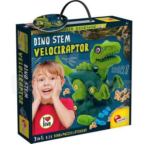 Little Genius Experiments - Velociraptor STEM Set