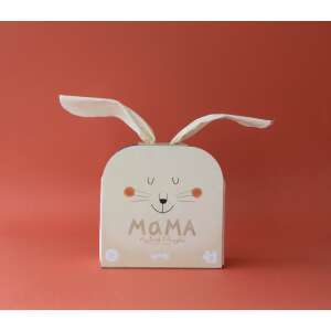 Londji Mama My First Puzzles, a wooden puzzle with a bunny mom and baby in a box - Puzzle