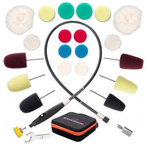 24-Piece Polishing Kit and Mini Detailer in Case 97413625 - Polishing disc