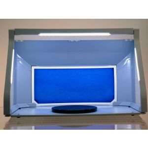 HS-E550LK Portable Hobby Paint Spray Booth with LED Lighting - Paint Sprayer and System