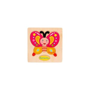 Fa Lepke Kirakós - 8 db - Készségfejlesztő Játék 120655925 - Baba puzzle