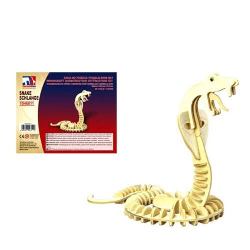 Fa Kígyó 3D Kirakó - Természetes Fa Kígyó Puzzle 