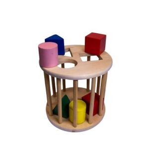 Fa Formabedobó - Fejlesztő Játék - 6 Forma