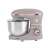 Berlinger Haus Taupe Collection electric stand mixer, 6 speeds, turbo mode, stainless steel bowl, removable attachments, grey and rose gold