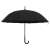 vidaXL fekete automatikus esernyő 120 cm, nagy esernyő horoggal ellátott nyéllel