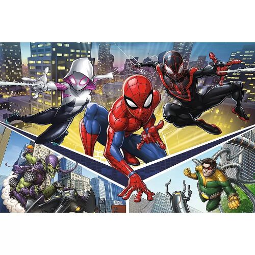 Szczegółowy obrazek z puzzli Marvel Spider-Man 160 elementów