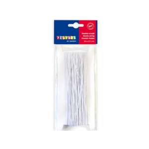PlayBox 25 méteres fehér elasztikus zsinór, 1 mm vastagságú, kézműveskedéshez és ékszerkészítéshez - Playbox