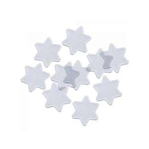 PlayBox 10 darabos 10cm-es csillag alakú alaplap csomag 5mm-es MIDI vasalható gyöngyökhöz - Playbox