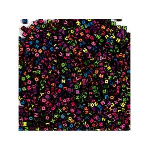 300 darabos neon betűs gyöngy ékszerkészítéshez - Gyöngy & Gyöngyfűző