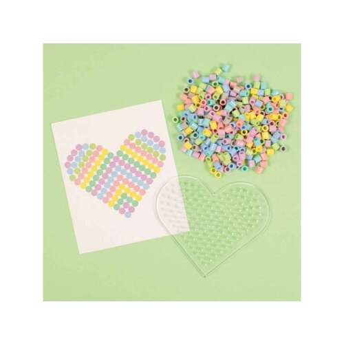 PlayBox Pasztell Vasalható Gyöngyök - 1000 db - 5 mm